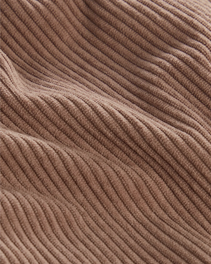 High Waisted 2-in-1 A Line Mini Corduroy Skirt